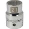 Dynamic 3/4" Drive, 21mm Metric Socket, 12 Points D022121 - alternate 1